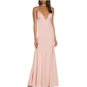 Katie May Smooth Operator V-Neck Trumpet Gown